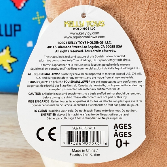 Squishmallow Regina The Corgi With Sushi 8" UltraSoft Stuffed Plush Toy NWT - Picture 12 of 12